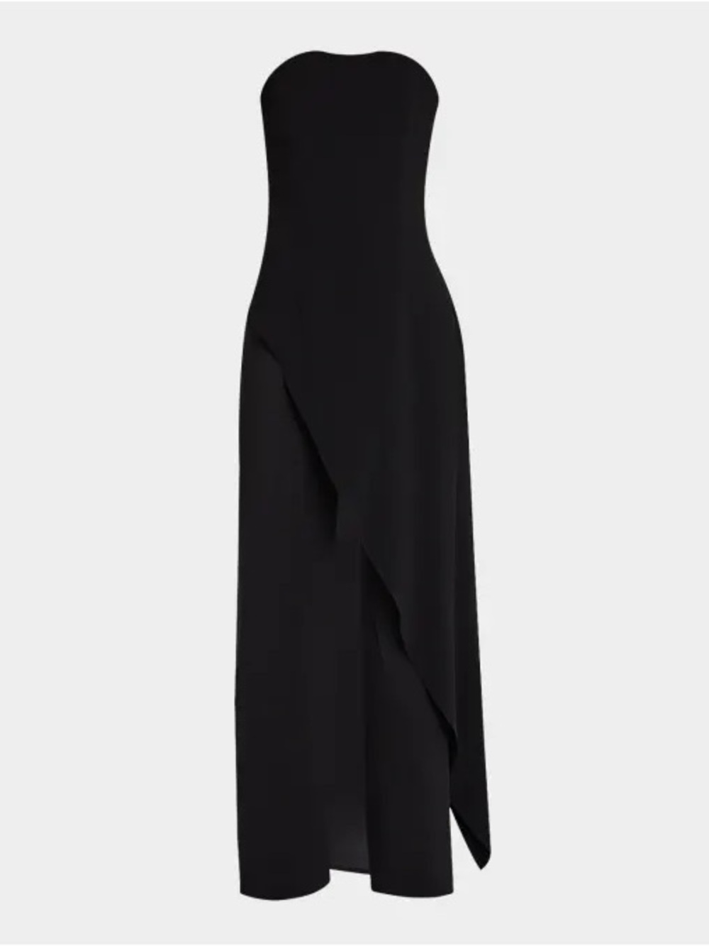 Alice + Olivia Alondra Strapless Asymmetric Jumpsuit